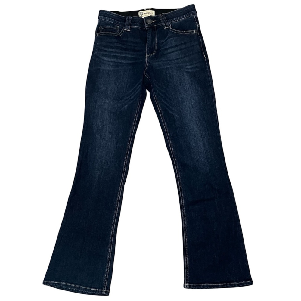 DEMOCRACY Ab Technology Dark Wash Boot Cut Jeans Size 8